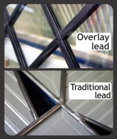 overlay lead compared with traditional lead