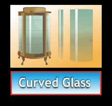 Curved And Leaded Glass For China And Curio Cabinets